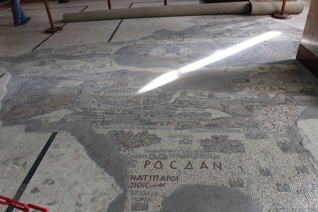 Древняя мозаичная карта Декаполиса